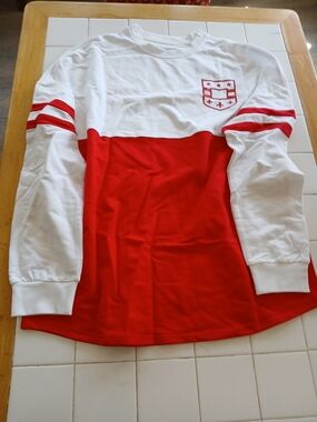 WashU Red and White Long Sleeve Jersey
